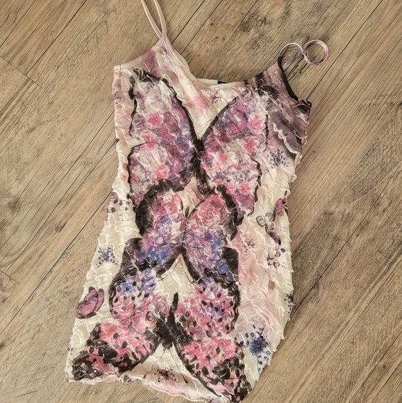 Nwot Butterfly Tank Top - Picture 1 of 3
